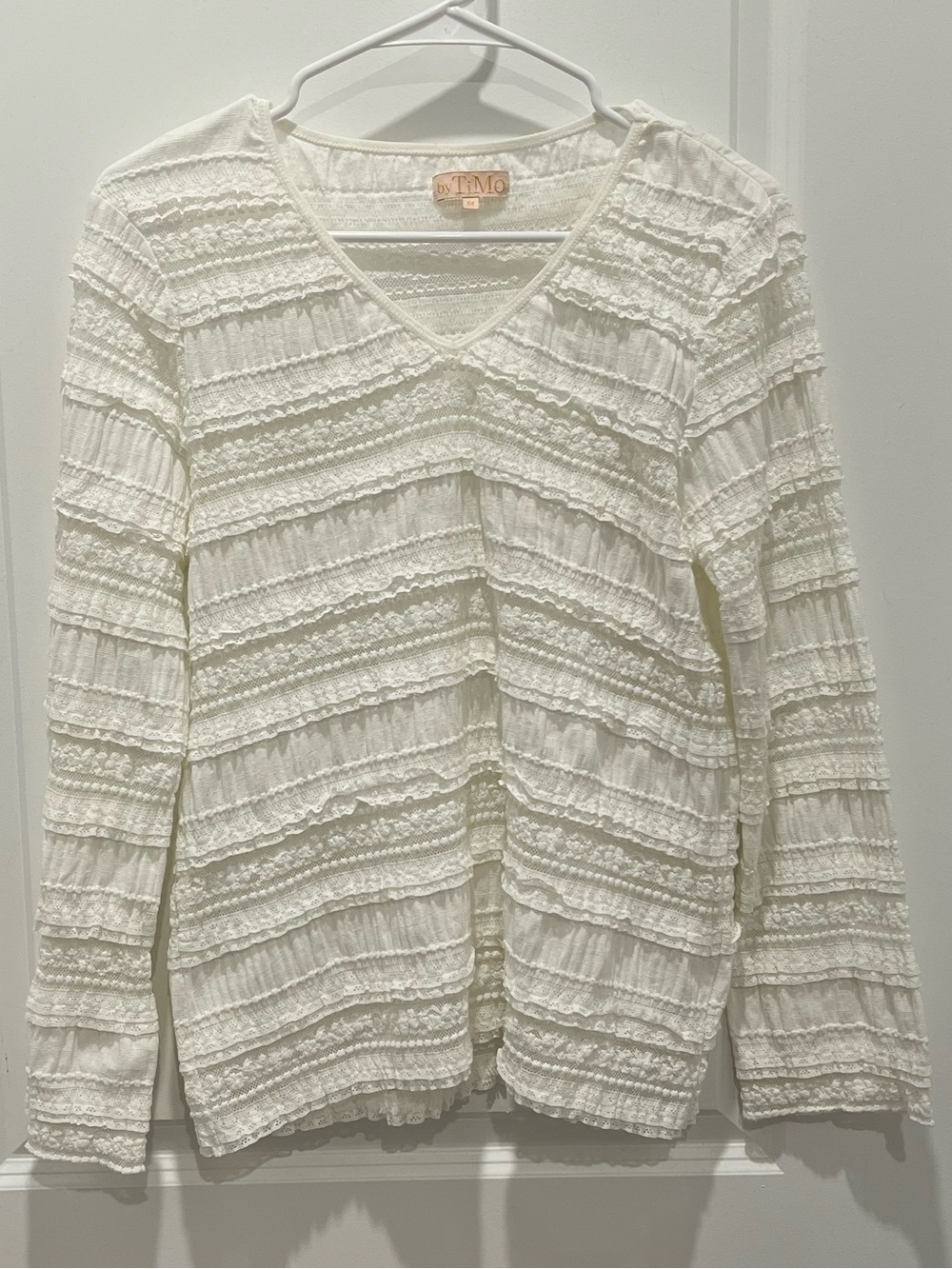 byTimo Tiered Lace Top